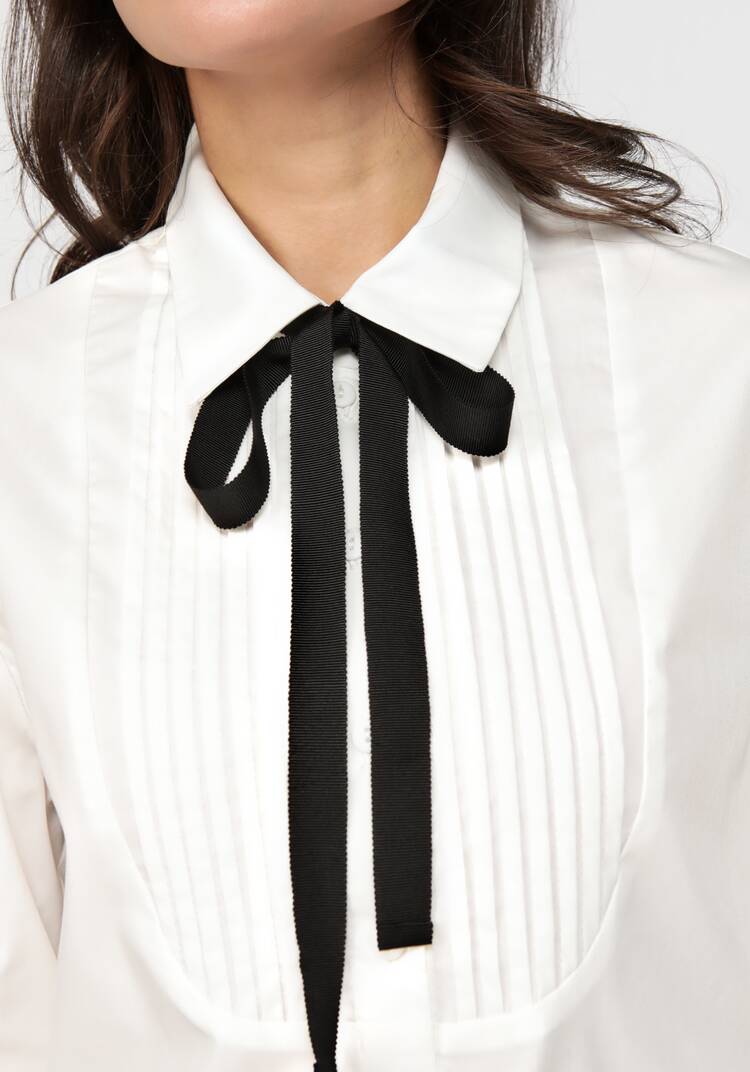 Блузка из хлопка с декором шир.  750, рис. 5