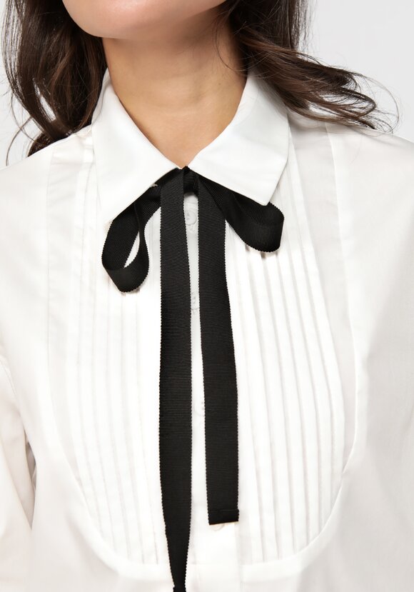 Блузка из хлопка с декором шир.  580, рис. 5