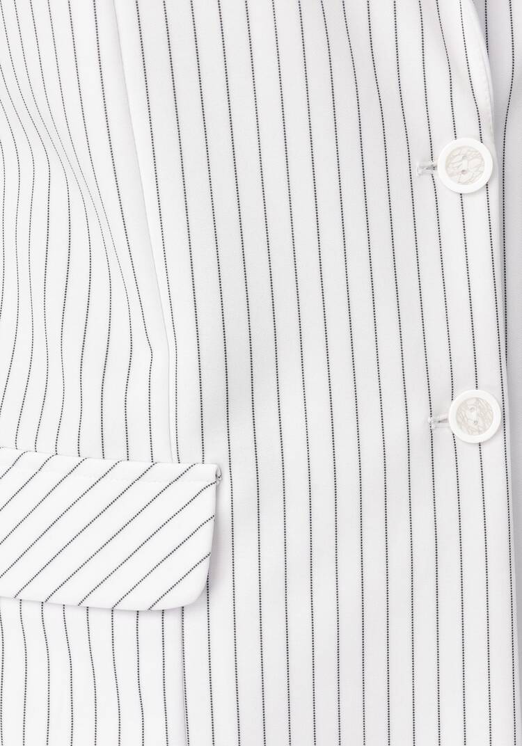 Пиджак однобортный в полоску шир.  750, рис. 17