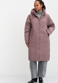 Куртка-пуховик прямого кроя