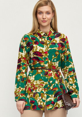 Блуза Калейдоскоп лепестков