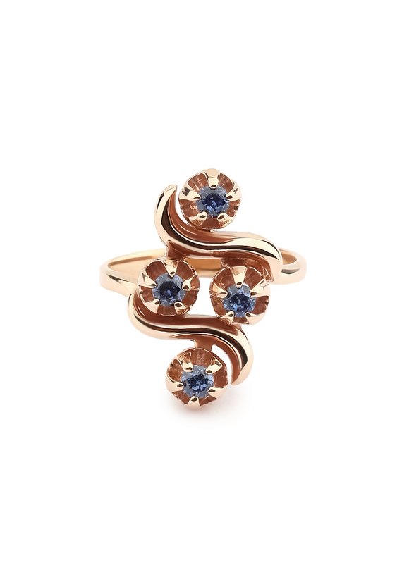 Кольцо серебряное Притягательная сила шир.  580, рис. 2