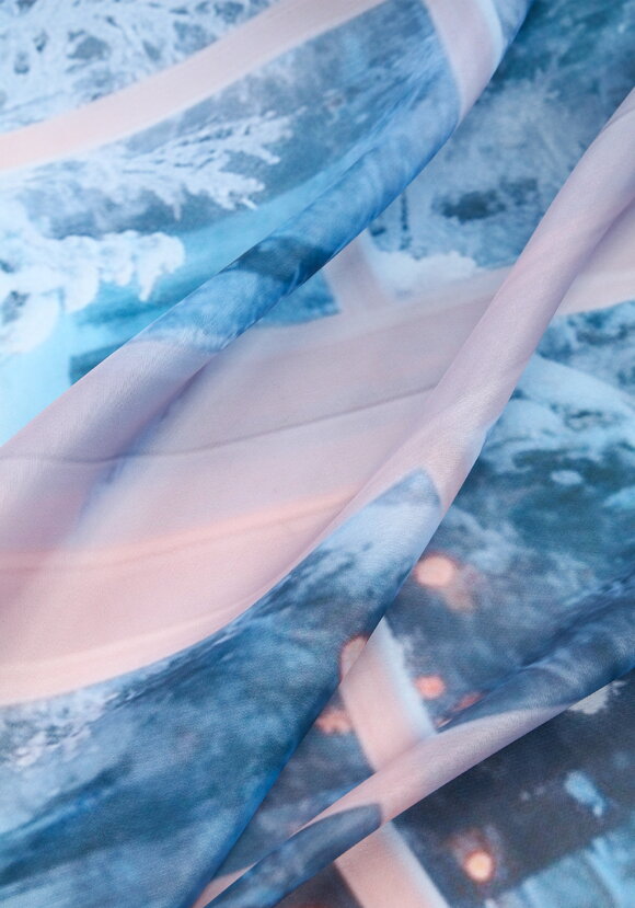 Штора Зимний сюжет шир.  580, рис. 14