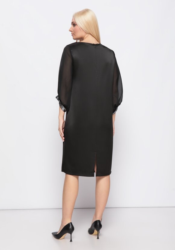 Платье Стиль рукавами из вуали шир.  580, рис. 21