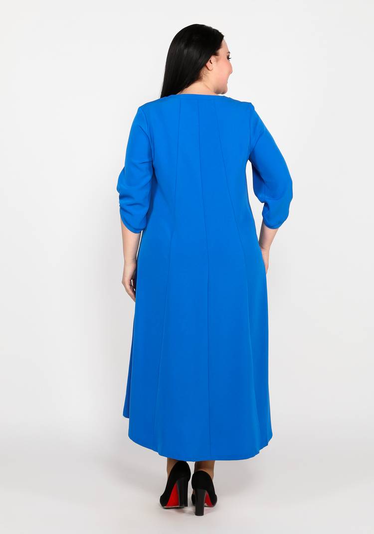 Платье свободного кроя с V-образным вырезом шир.  750, рис. 2