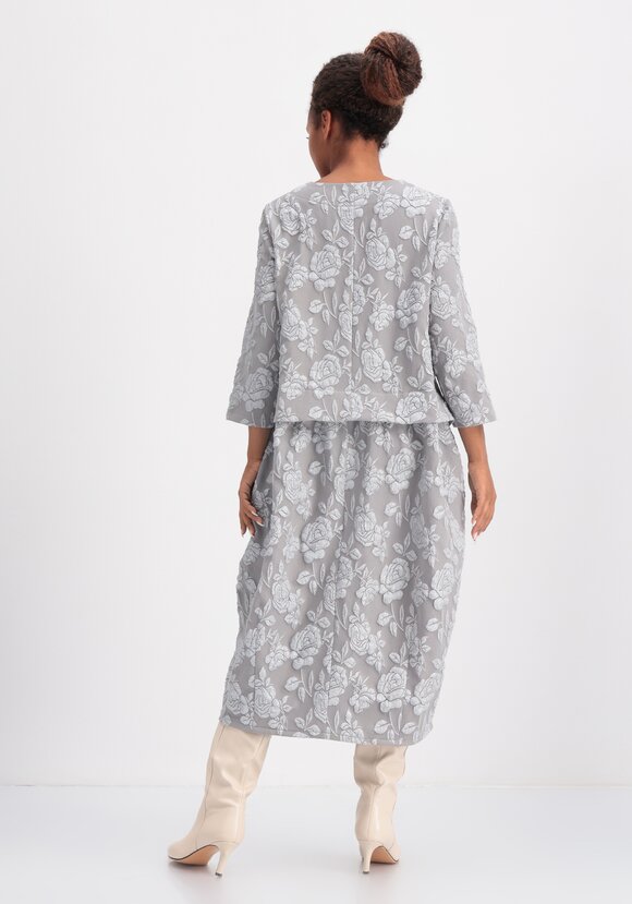 Платье бохо с цветочным принтом шир.  580, рис. 18