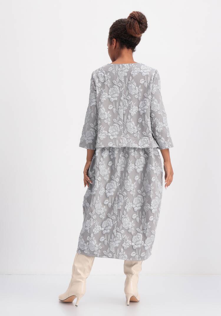 Платье бохо с цветочным принтом шир.  750, рис. 18