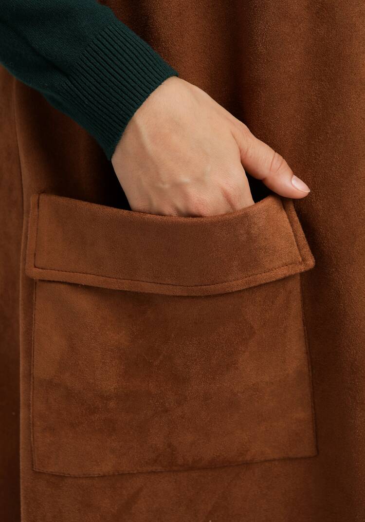 Сарафан оверсайз с накладным карманом шир.  750, рис. 6