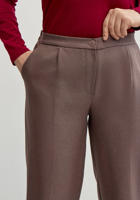 Брюки прямые с резинкой на поясе шир.  580, рис. 4