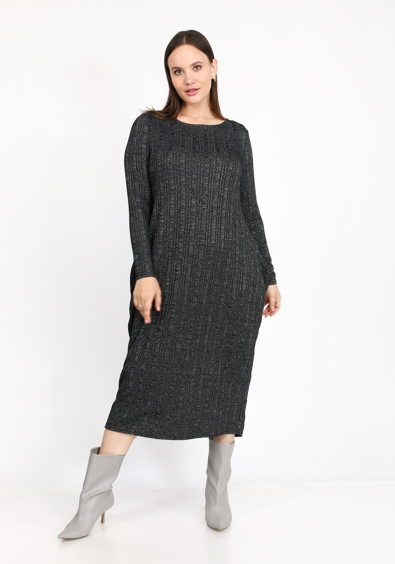 

Платье "Праздничный вечер", Темно-серый