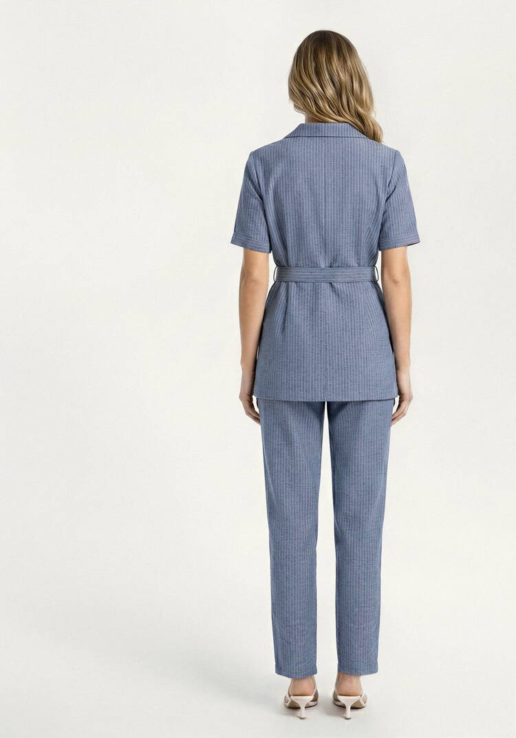 Костюм из жакета и брюк в полоску шир.  750, рис. 3