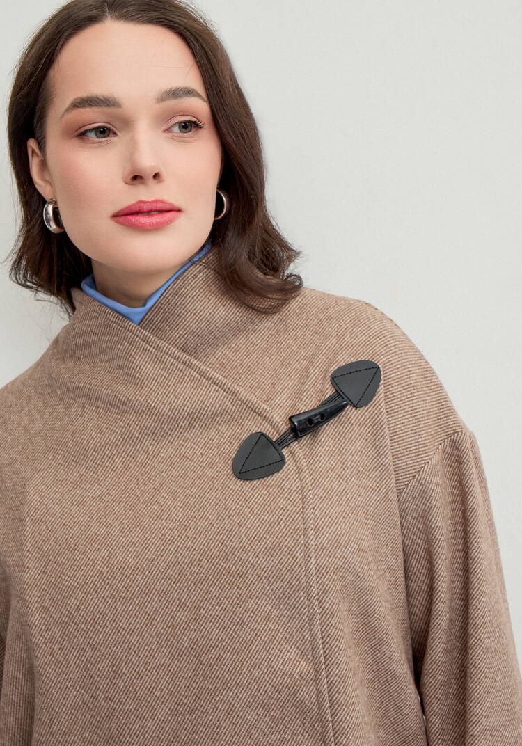 Пиджак с асимметричной застёжкой шир.  750, рис. 14