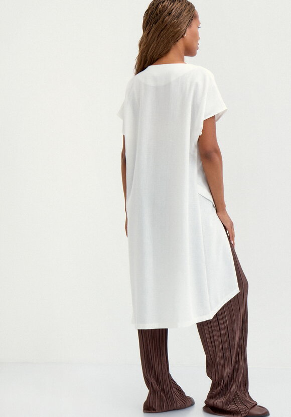 Туника изo льна с ассиметричным кроем шир.  580, рис. 11