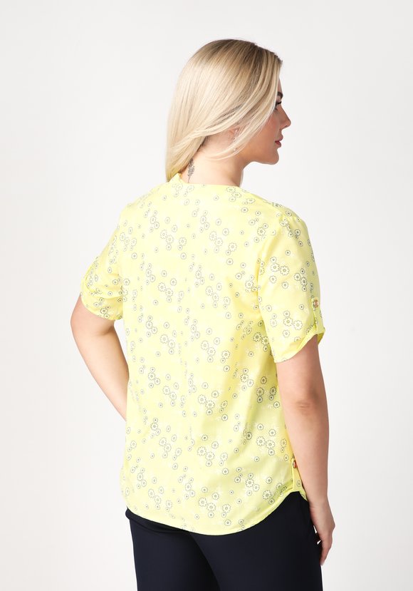 Блуза Геометрическая красота шир.  580, рис. 7