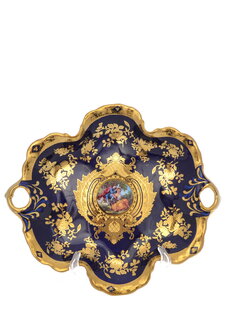 Фруктовница кобальтовая Влюблённая пара