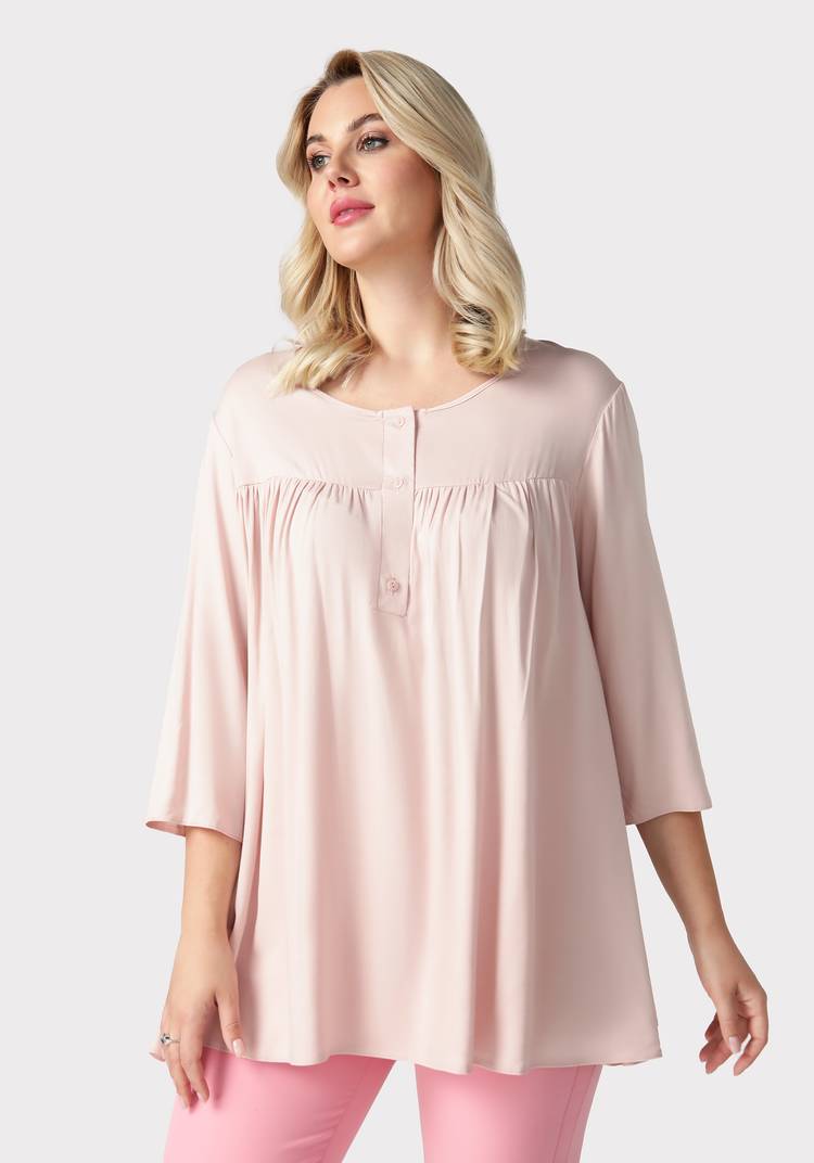 Блуза свободного кроя на пуговичках шир.  750, рис. 16