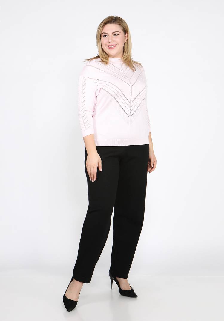 Джемпер ажурный со спущенным рукавом шир.  750, рис. 36