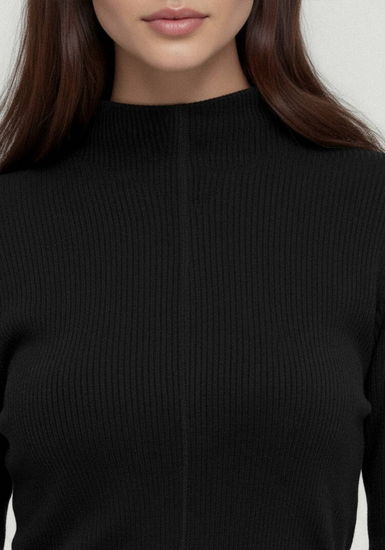 Джемпер с цельнокроеной стойкой шир.  750, рис. 5