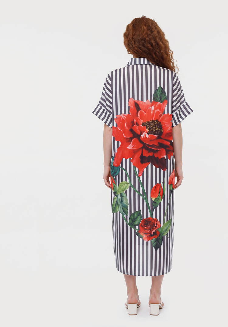 Платье Цветочное мгновение шир.  750, рис. 8