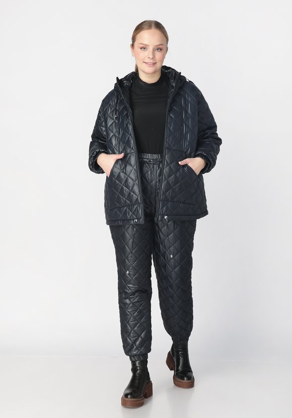 Брюки стеганые на резинке шир.  580, рис. 16