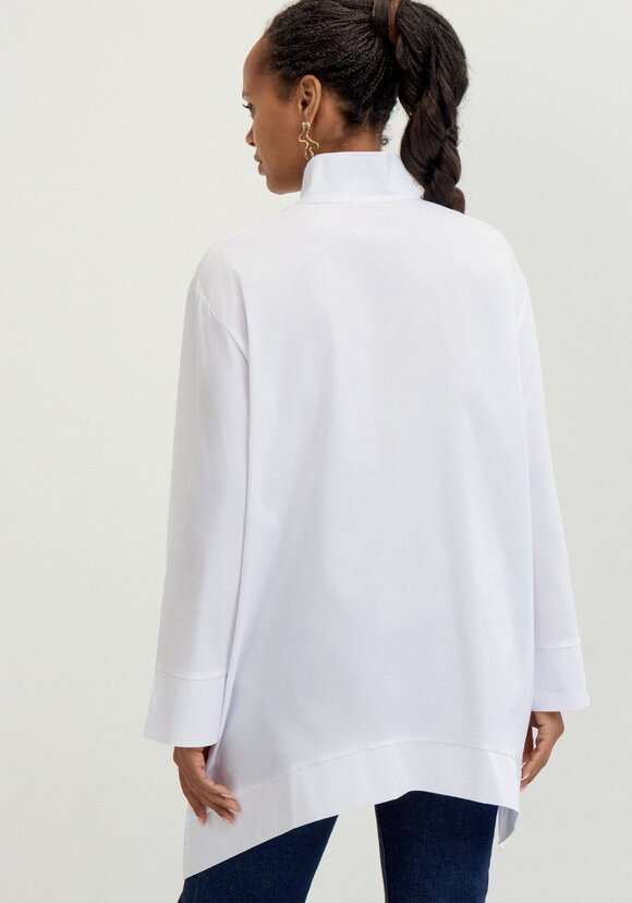 Рубашка с отложным воротом стойкой шир.  580, рис. 21