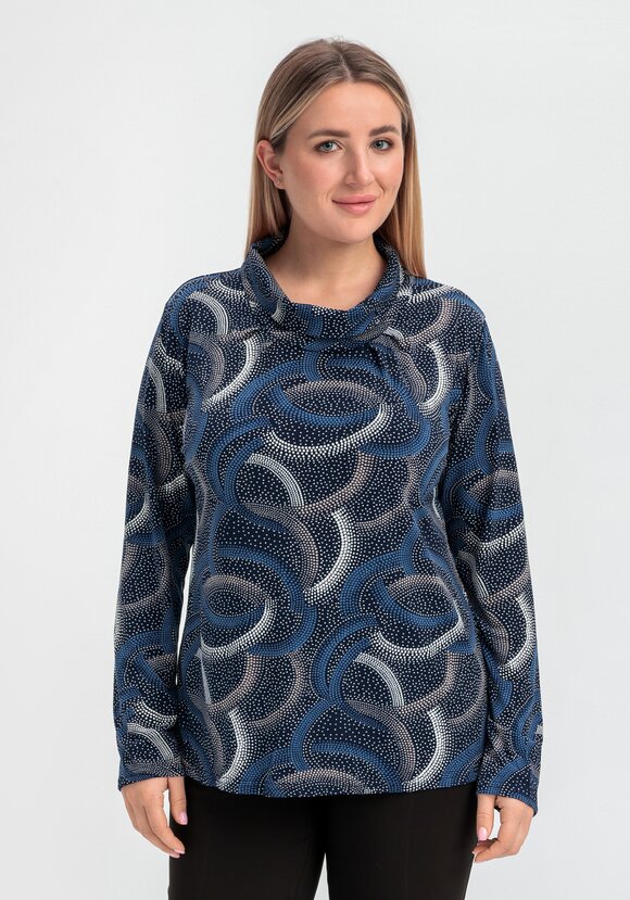 Блуза Дарьяна шир.  580, рис. 9