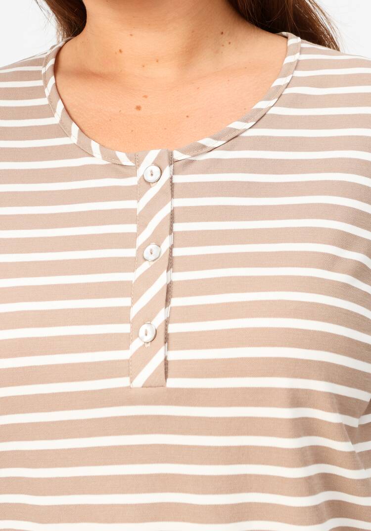 Лонгслив в полоску с патами на рукавах шир.  750, рис. 22