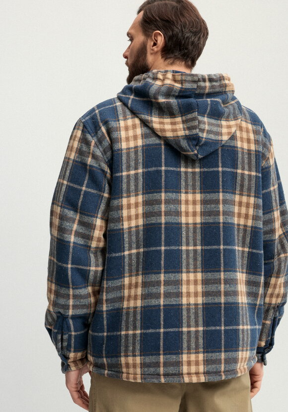 Рубашка с капюшоном и подкладом из шерпы шир.  580, рис. 3