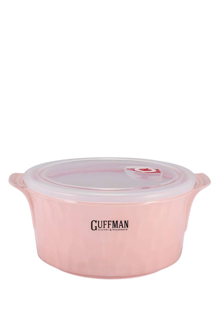 GUFFMAN Керамический контейнер, розовый, 2,2л шир.  750, рис. 1