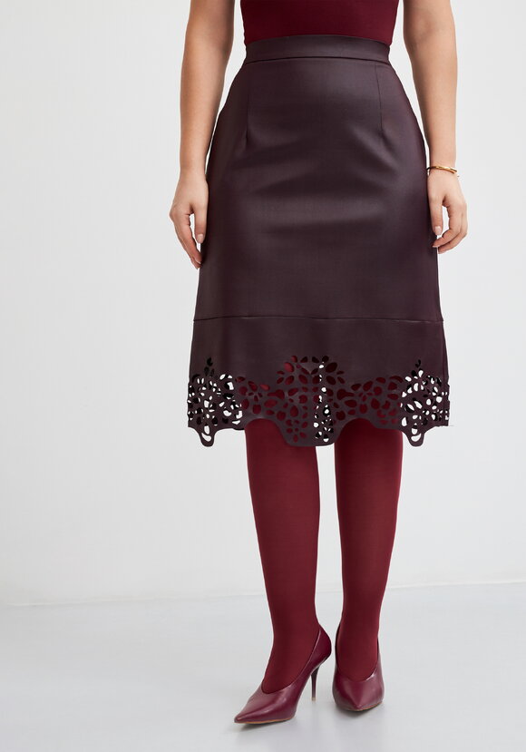 Юбка с ажурным рисунком шир.  580, рис. 4