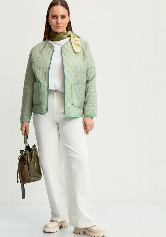 Куртка демисезонная с накладными карманами шир.  580, рис. 24