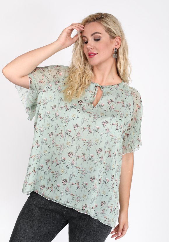 Блуза Искрометный взгляд шир.  580, рис. 1