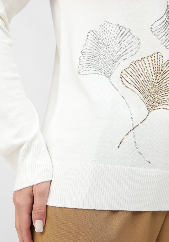 Джемпер Прекрасный цветок шир.  580, рис. 5