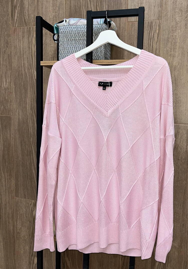 Джемпер женский со спущенной проймой Resale шир.  750, рис. 1