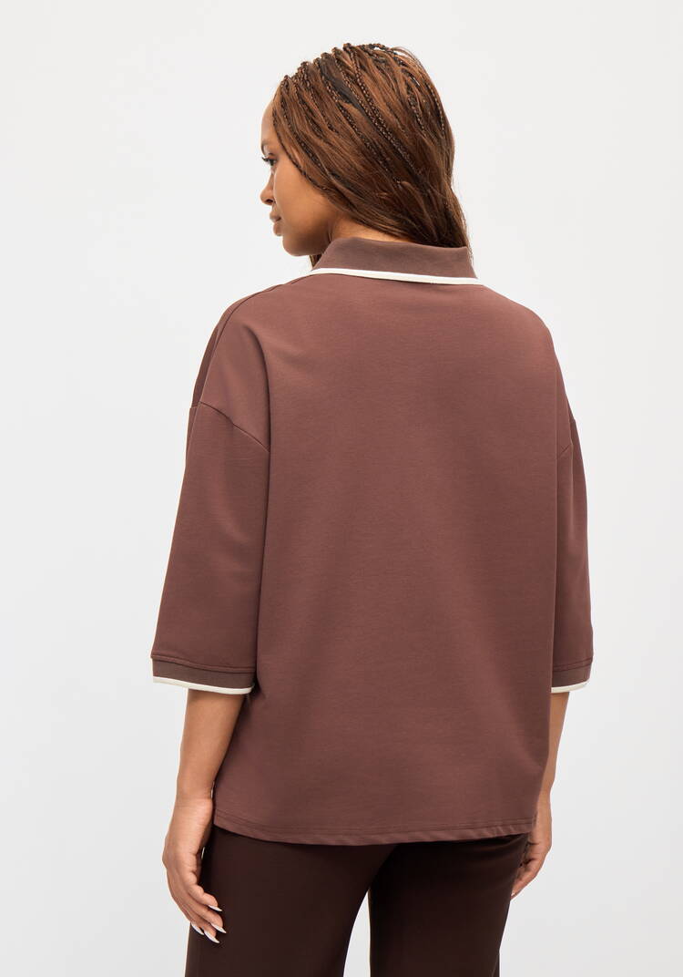 Футболка-поло с нагрудным карманом шир.  750, рис. 3