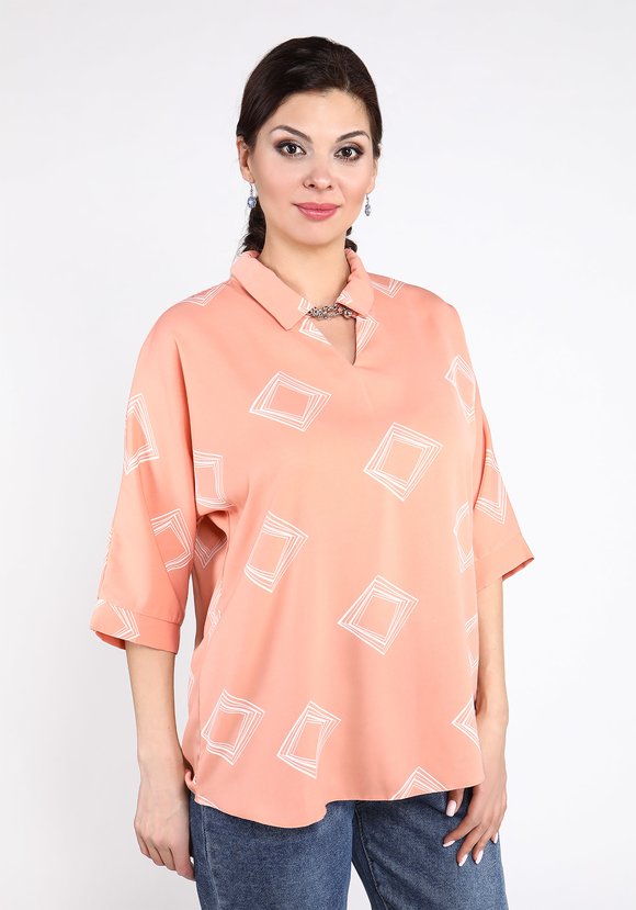 Блуза Обворожительная незнакомка шир.  580, рис. 21