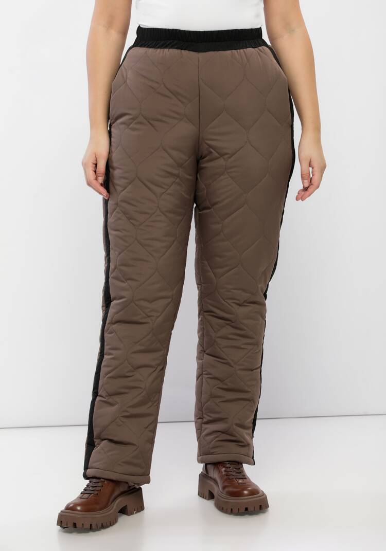 Брюки утепленные с лампасами шир.  750, рис. 26