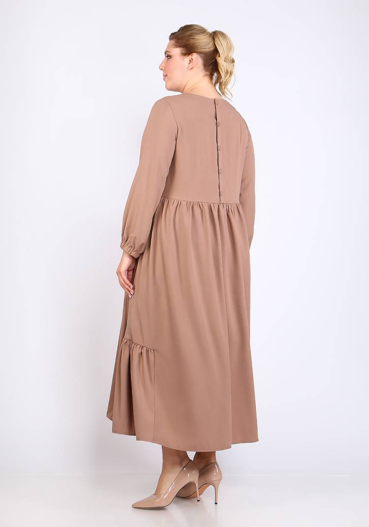 Платье-макси в стиле Бохо шир.  750, рис. 6