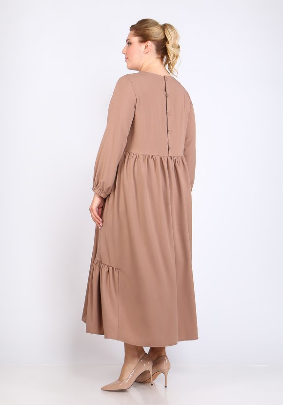 Платье-макси в стиле Бохо шир.  580, рис. 6