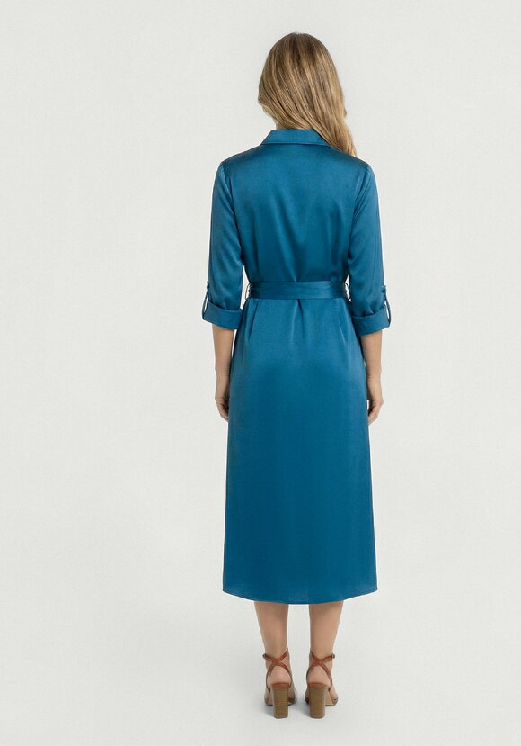 Платье шелковое прямое Лея шир.  580, рис. 3