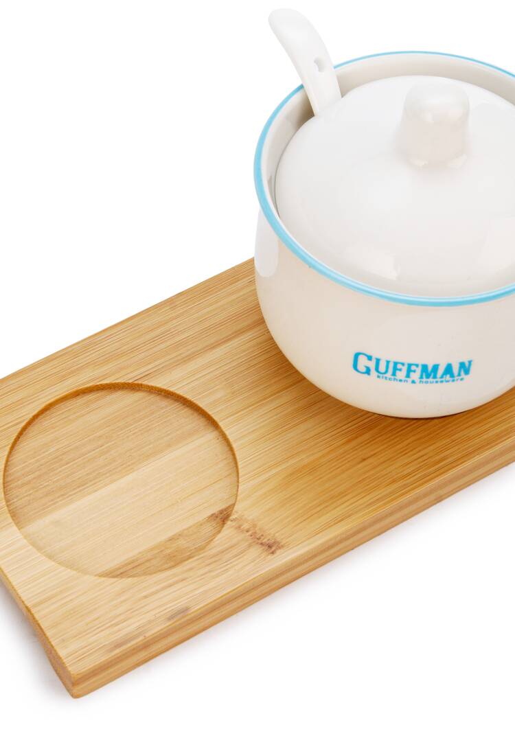 Набор керамической посуды на подставке шир.  750, рис. 9