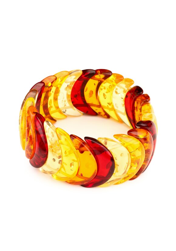 Браслет Янтарные искорки шир.  580, рис. 1