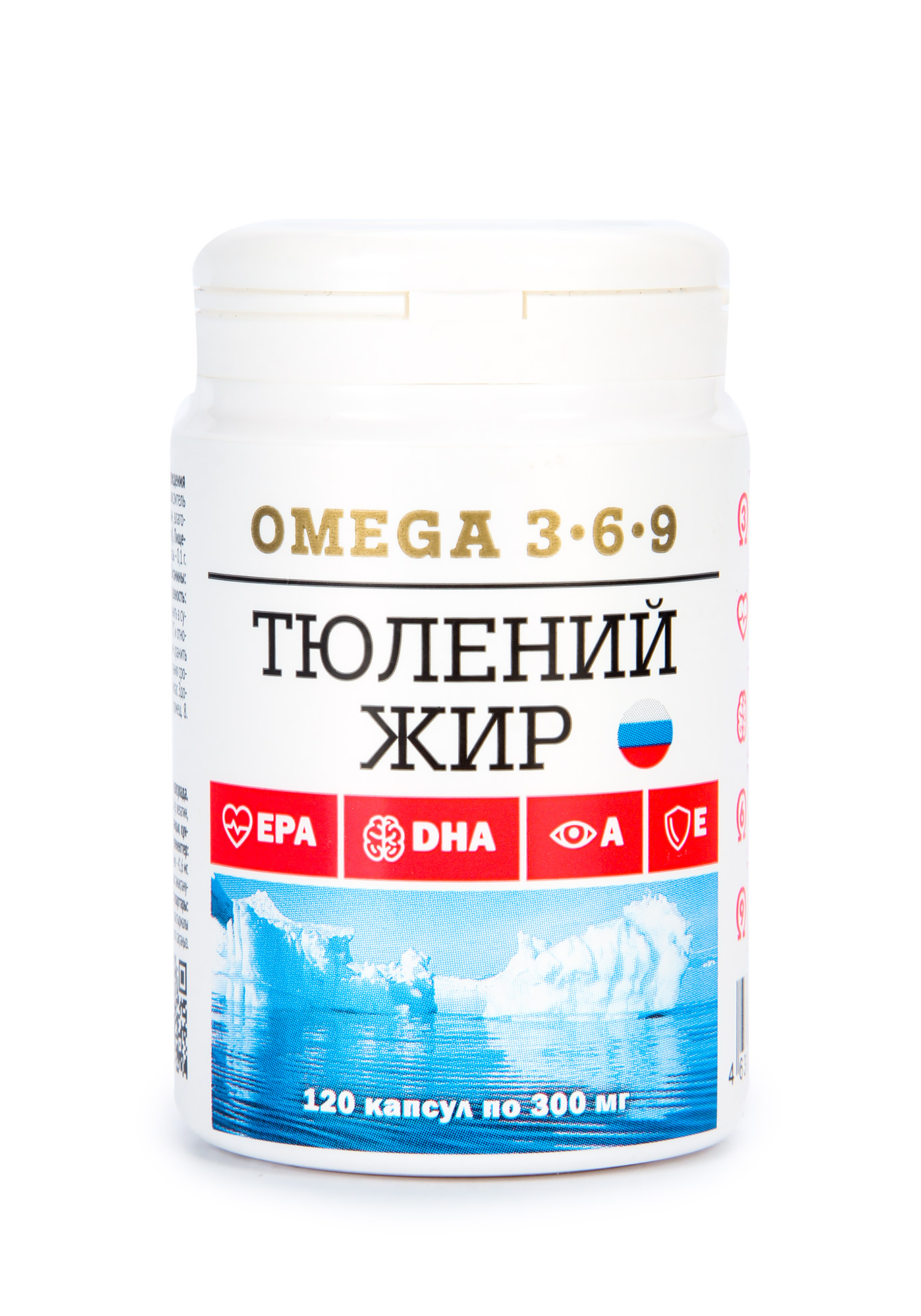 

Капсулы с тюленьим жиром "Природный статин"