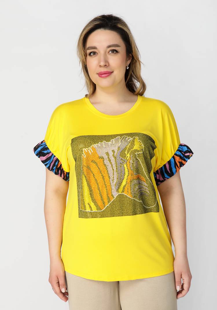 Футболка женская Роза шир.  750, рис. 24