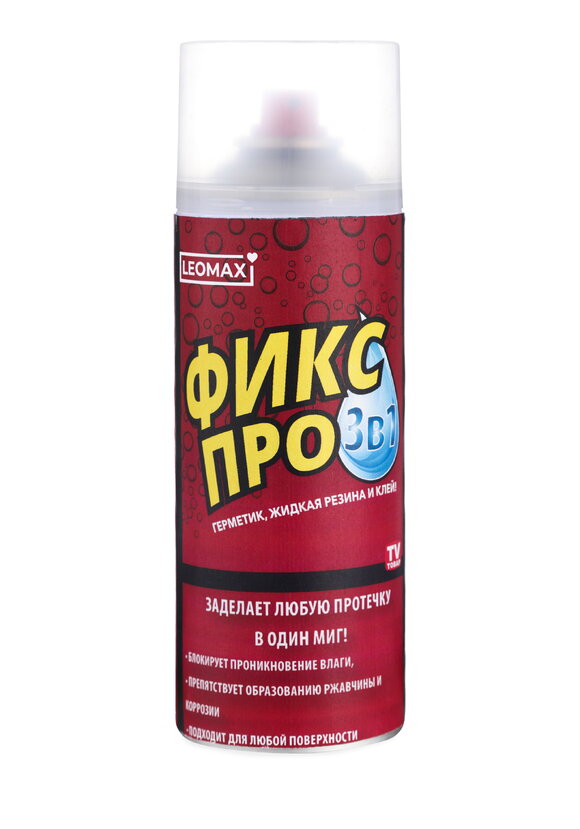 Жидкая резина ``Фикс Про 3 в 1``, бесцветная шир.  580, рис. 1