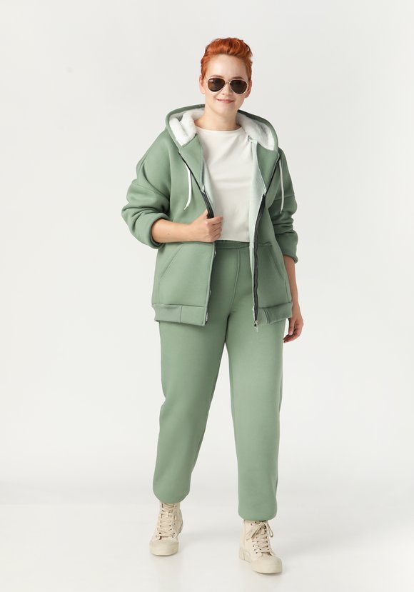 Брюки на резинке Чарующее мгновение шир.  580, рис. 3