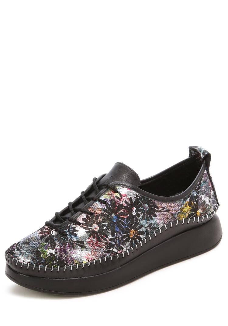 Полуботинки женские Цветы шир.  750, рис. 1