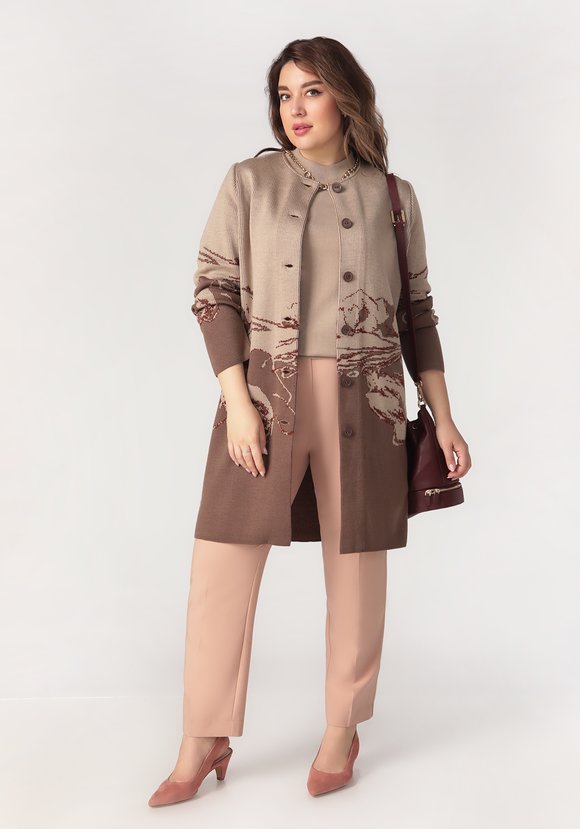 Кардиган Утонченный вкус шир.  580, рис. 22