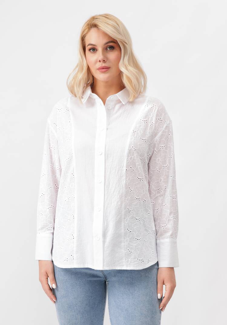 Рубашка со вставками из шитья шир.  750, рис. 4