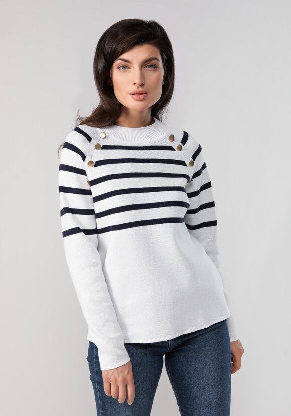 Джемпер-тельняшка в полоску шир.  580, рис. 6